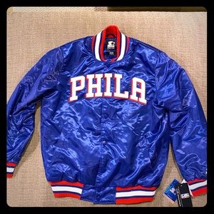 Philadelphia Seventy Sixers Starter Coat